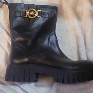 Versace Moto Ankle Boots 39.5